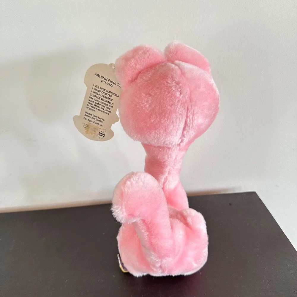 Vintage Dakin Garfield Arlene Plush Toy Pink Cat 31-0178 Rare Retro Collectible